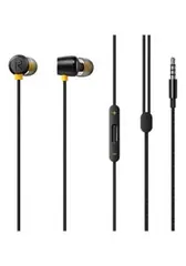 Realme Buds 2 Wired Magnetic Earphones (RMA155) - Black - Rokomari